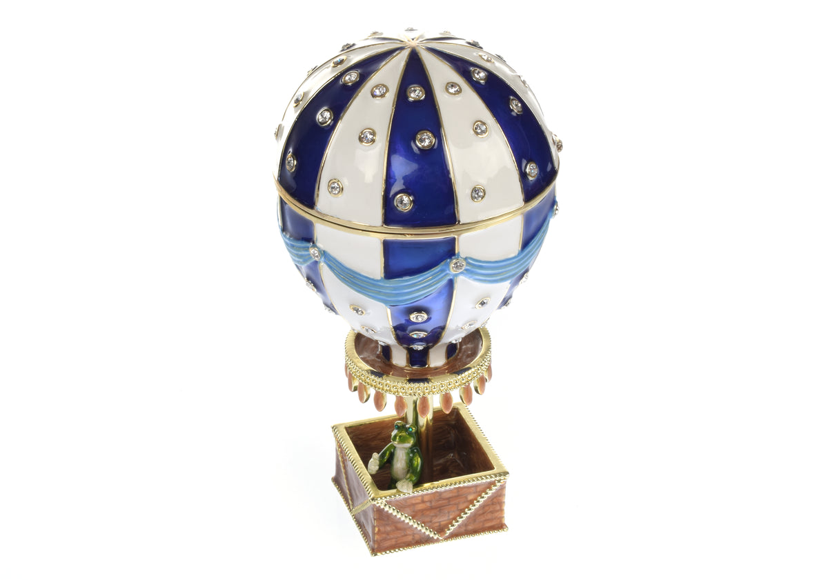 Keren Kopal Blue Hot air balloon with frog Limited edition 1-250