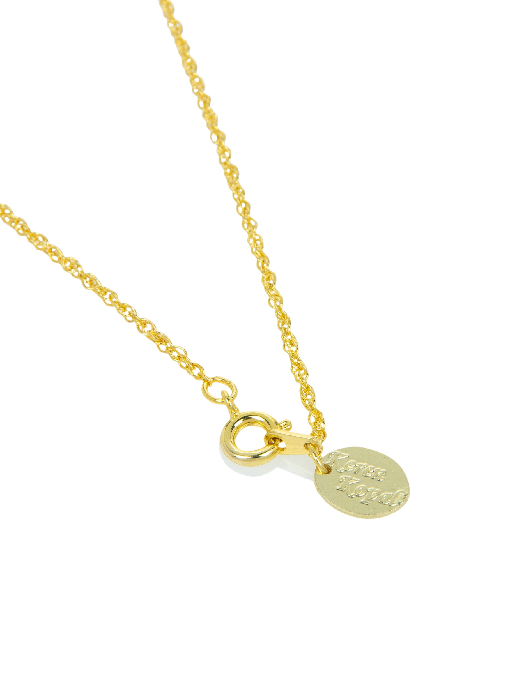 Collier à pendentif Œuf rose