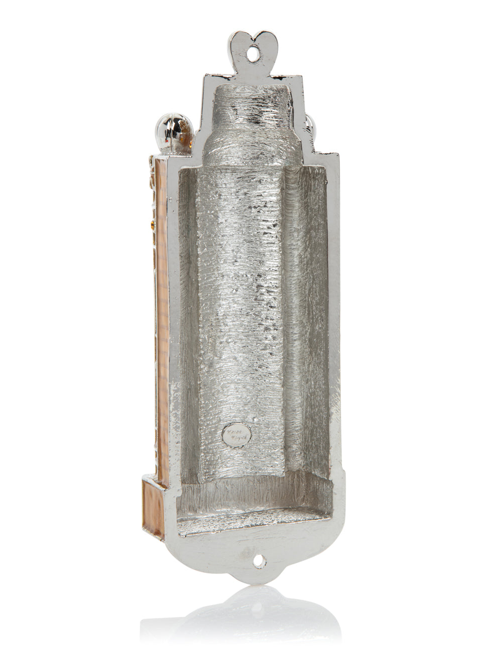 Brown Contemporary Holy Ark Mezuzah