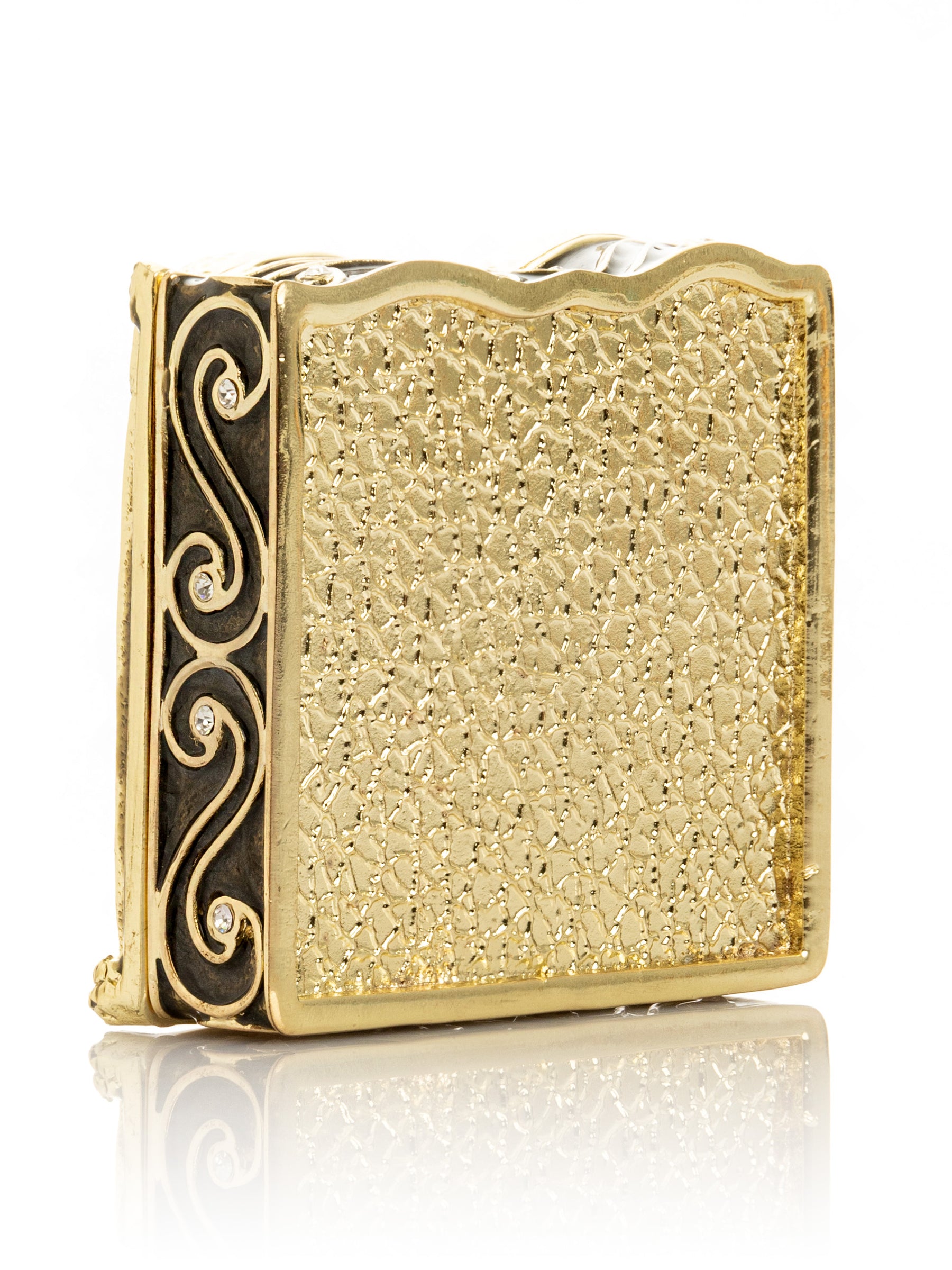 Brown and Gold trinket Box Elephant