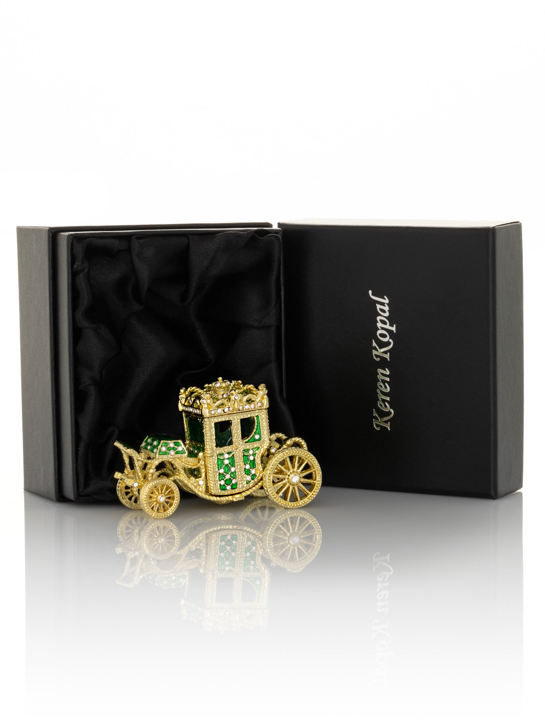 Golden Green Carriage