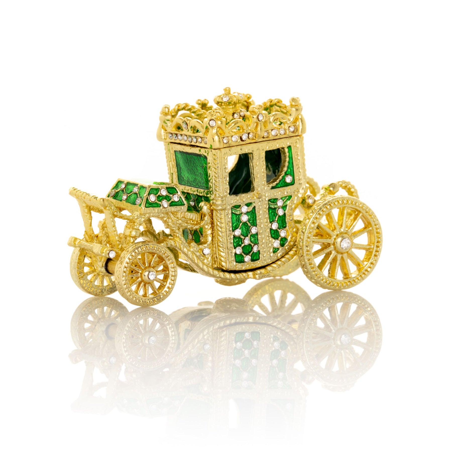 Golden Green Carriage