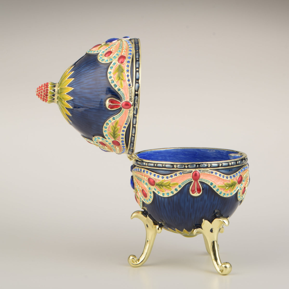 Keren Kopal Blue Colorful Russian Egg