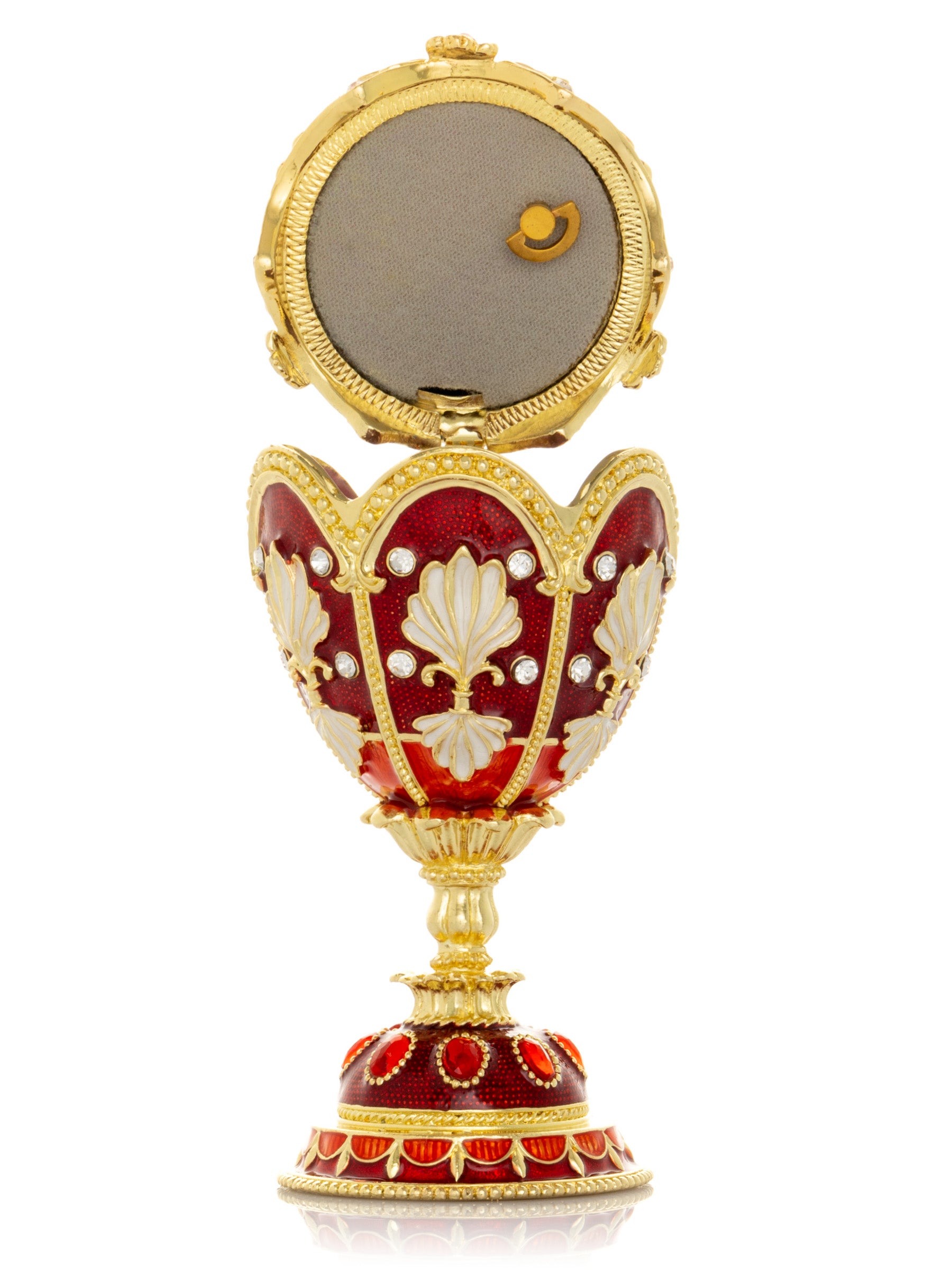 Music Playing Red Faberge Egg