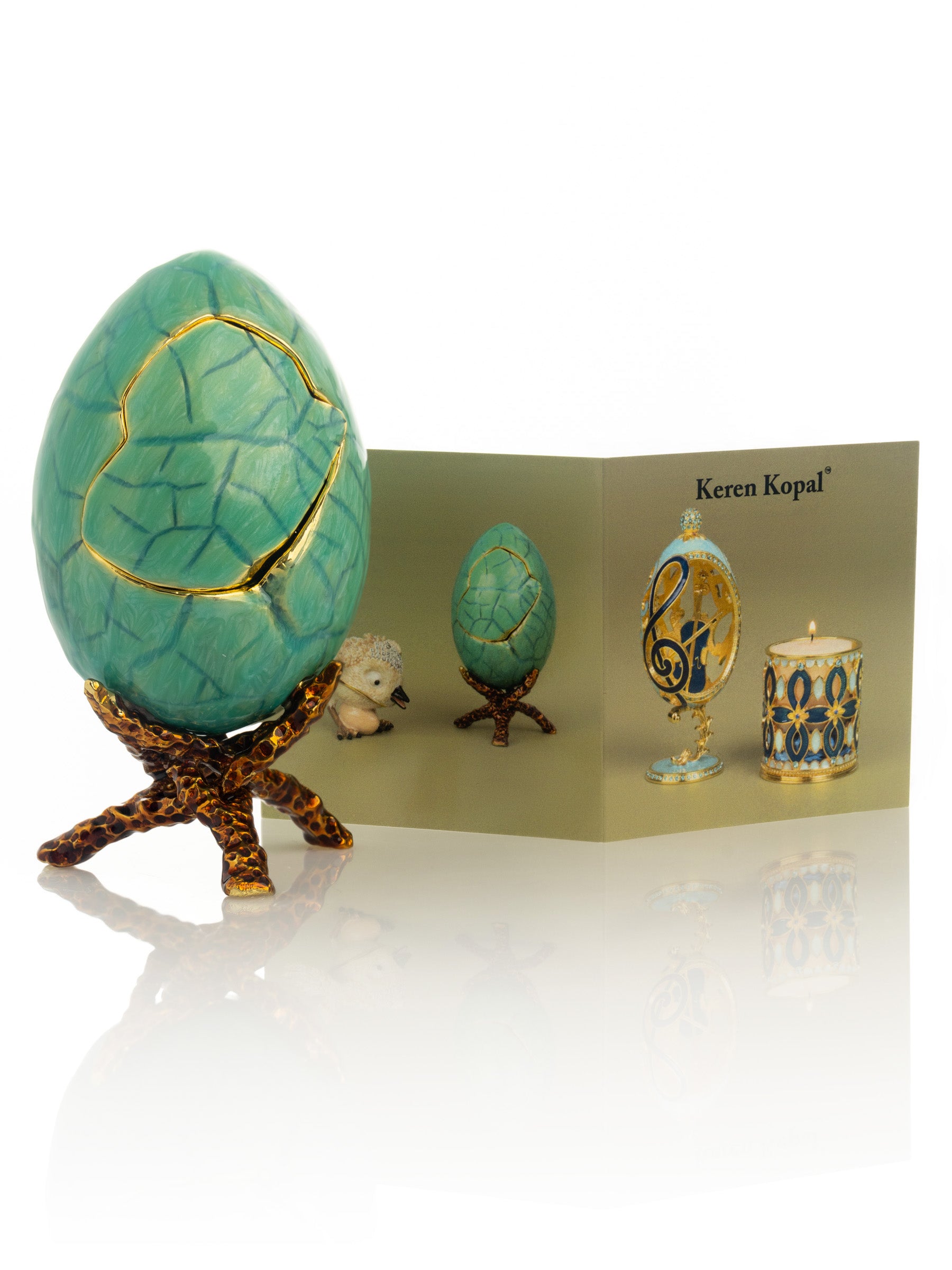 Turquoise Faberge Egg