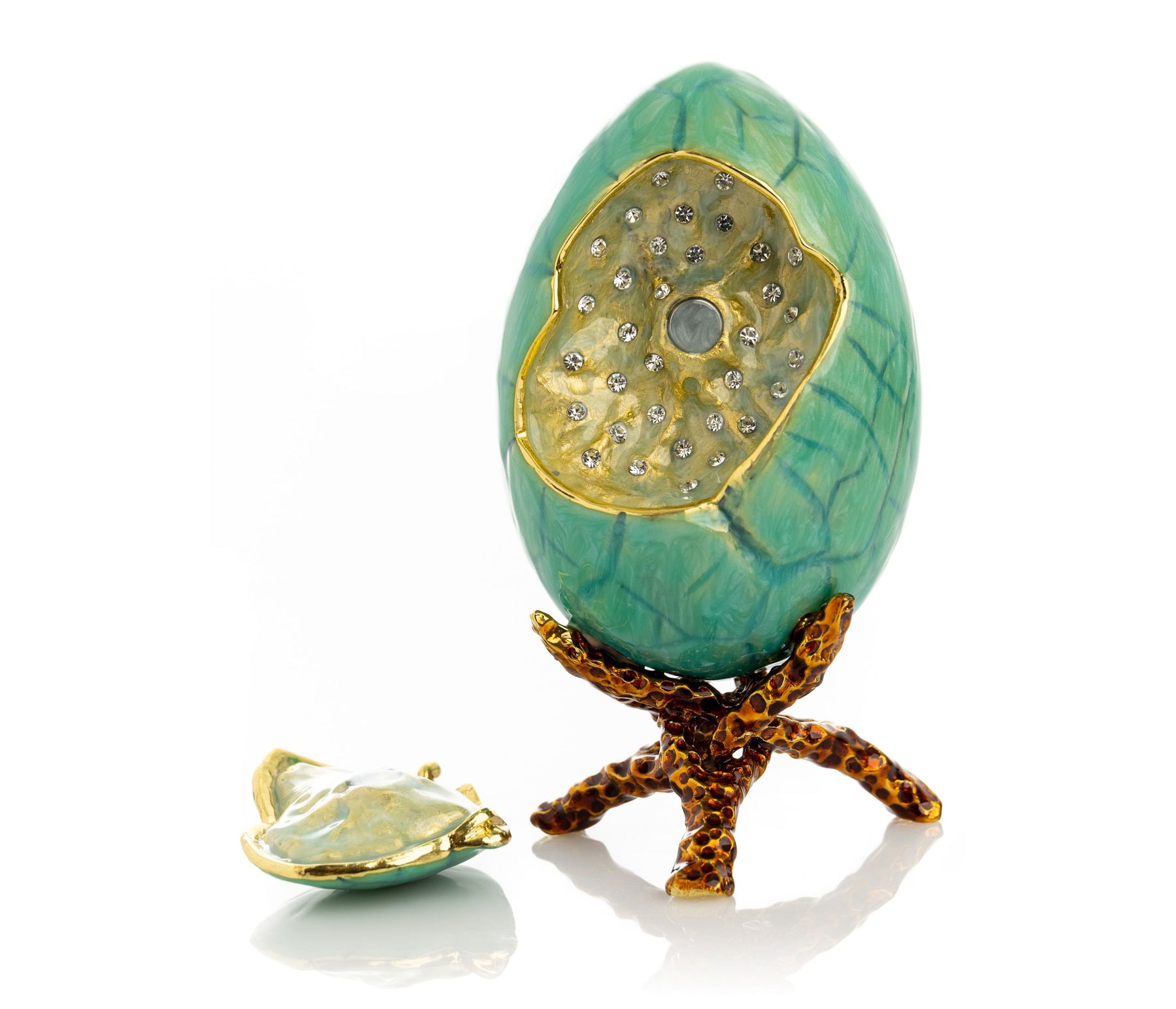 Turquoise Faberge Egg