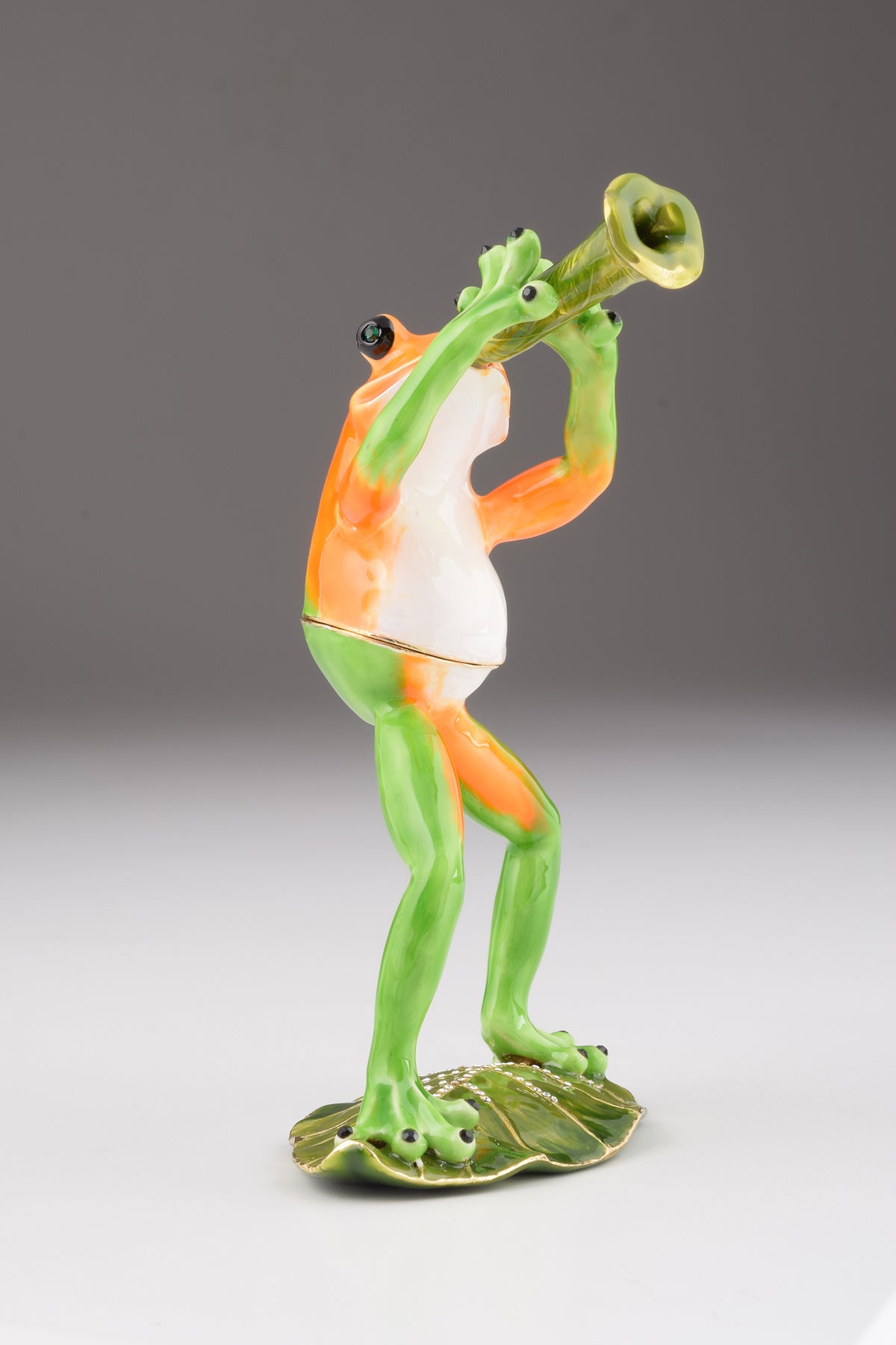 Trumpet Playing Frog