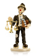 Keren Kopal Clown Lawyer Trinket Box with Book & Scales of Justice