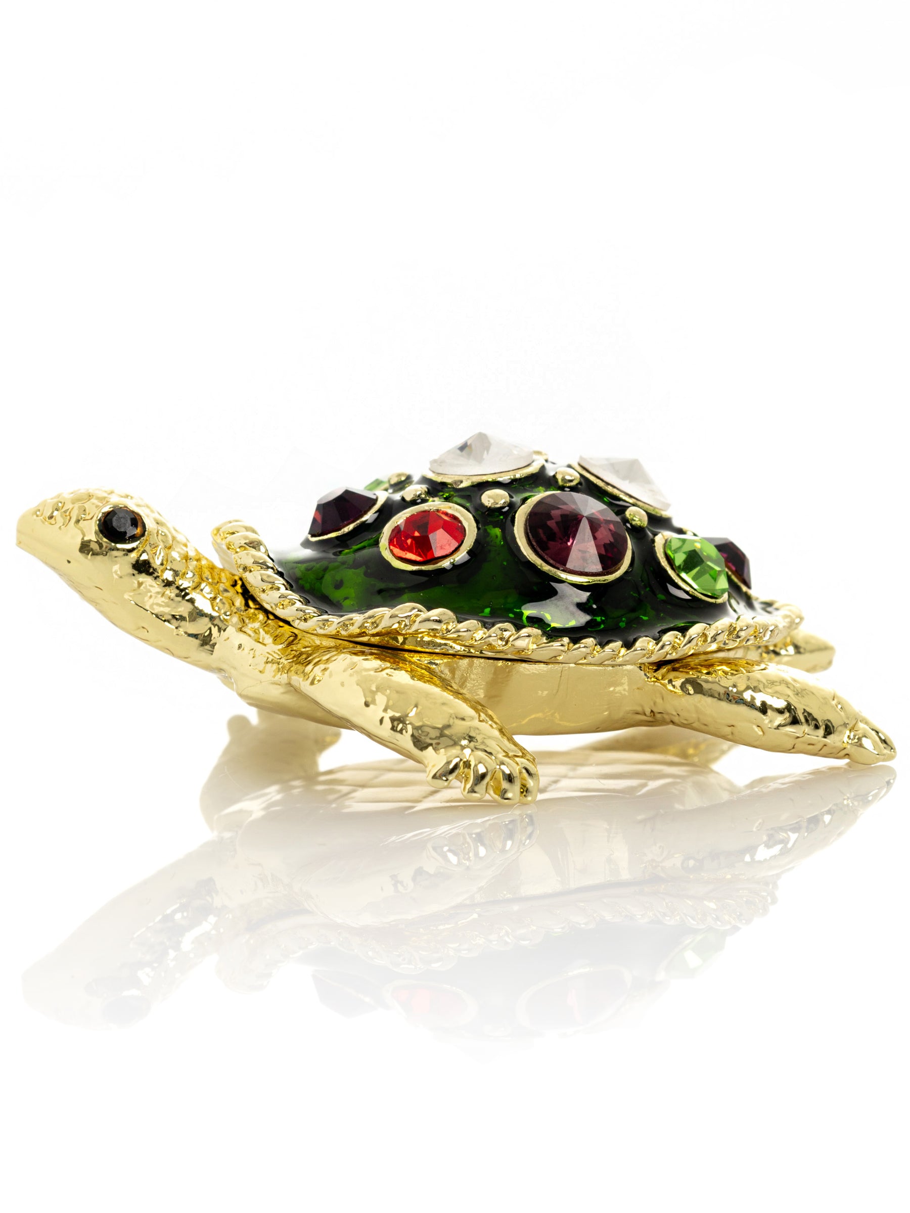 Green Shell Golden Turtle