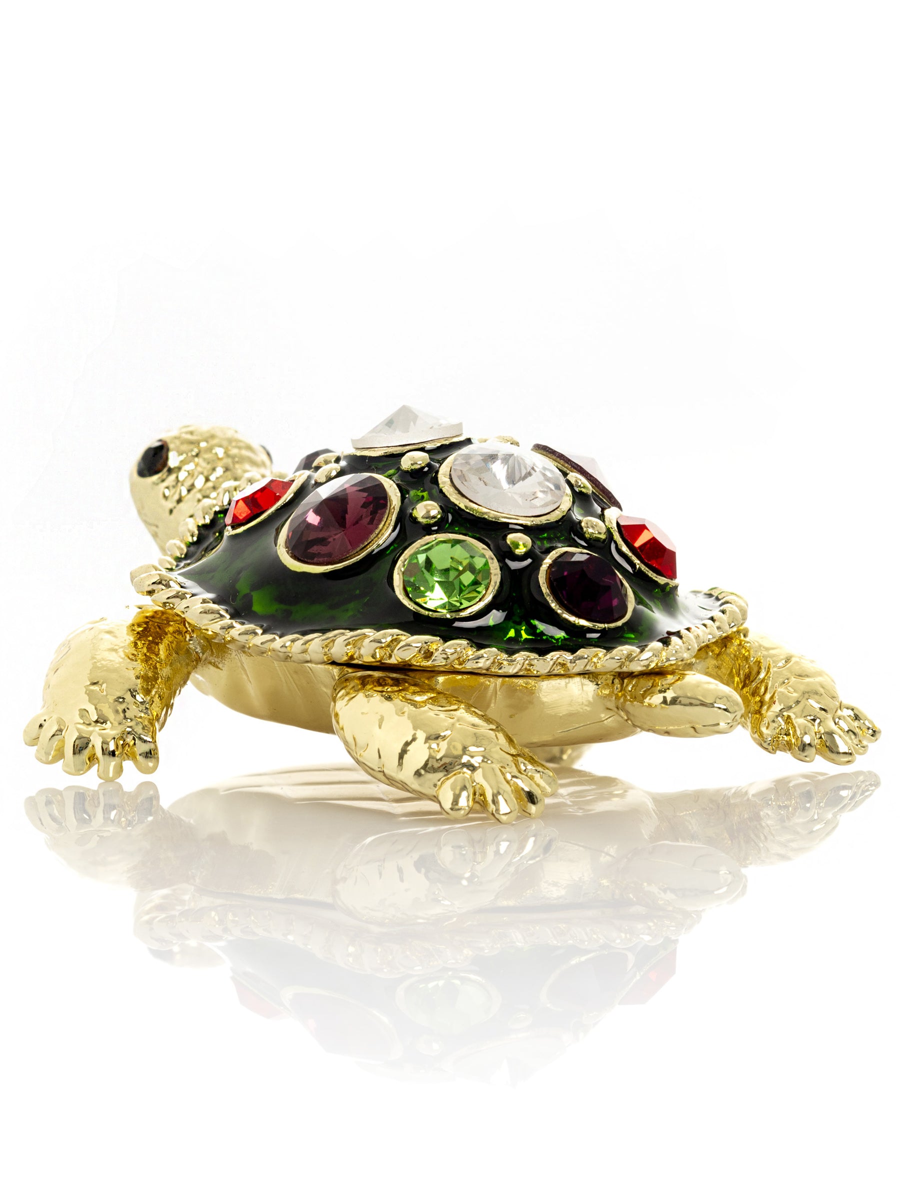 Green Shell Golden Turtle