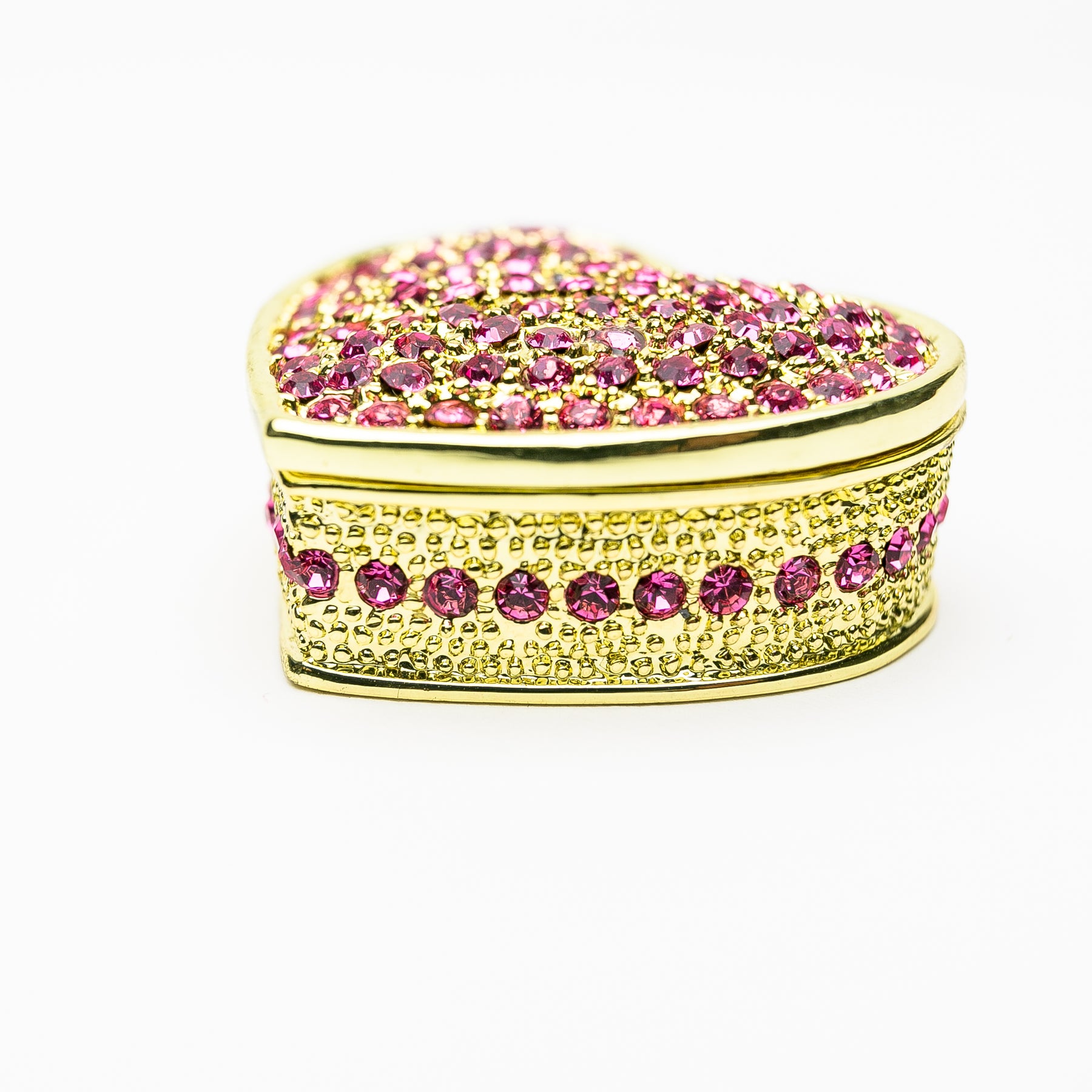 Keren Kopal Golden Pink Heart Decorative Box
