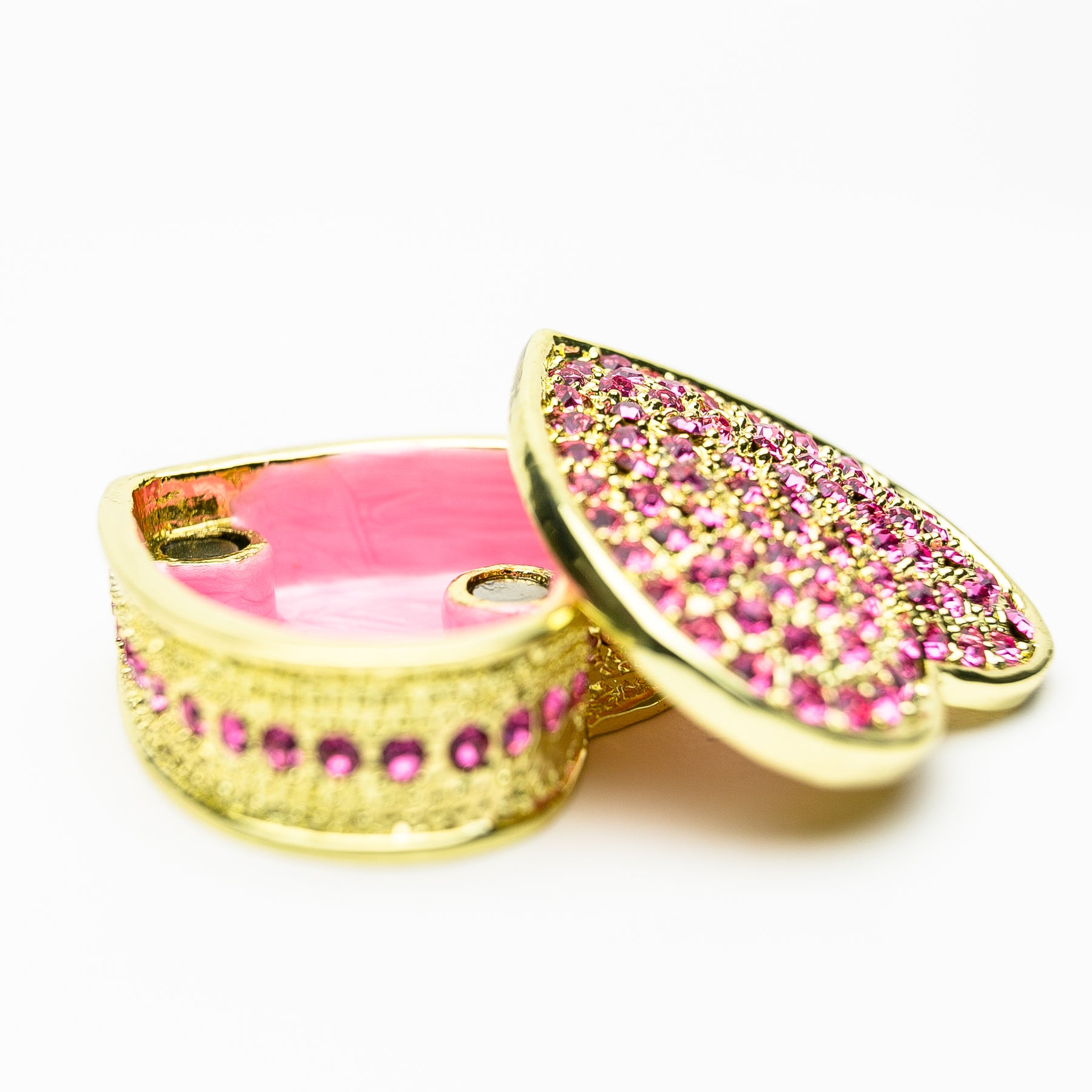 Keren Kopal Golden Pink Heart Decorative Box