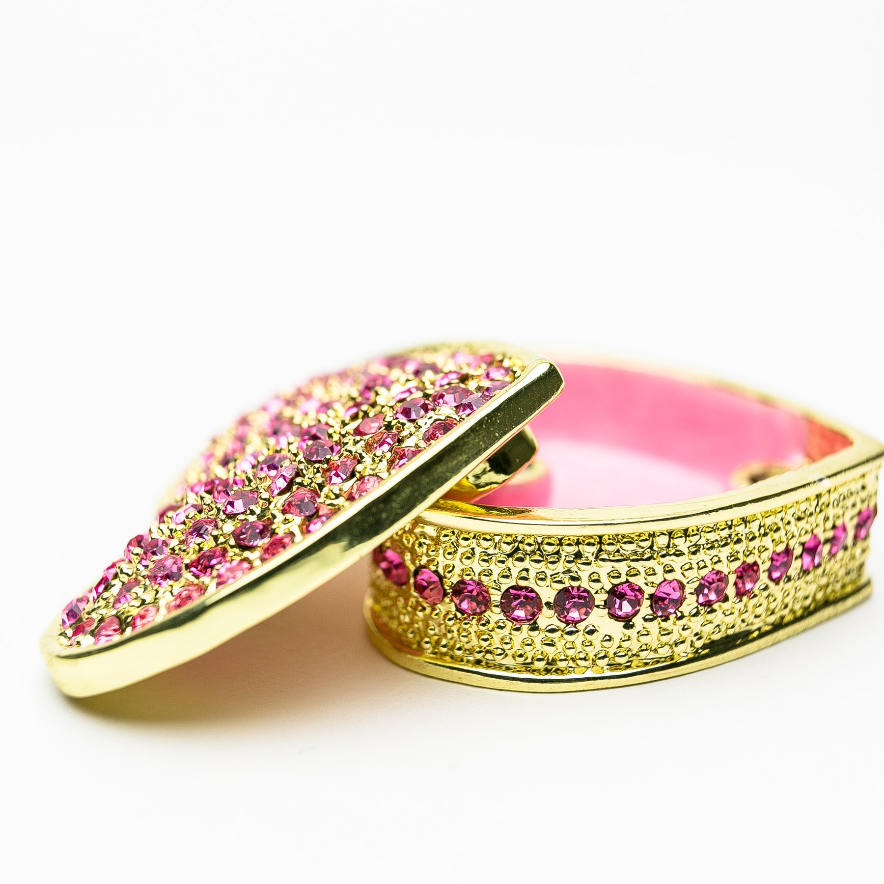 Keren Kopal Golden Pink Heart Decorative Box