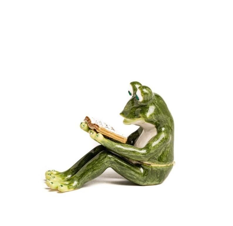 Keren Kopal Frog Reading a Book