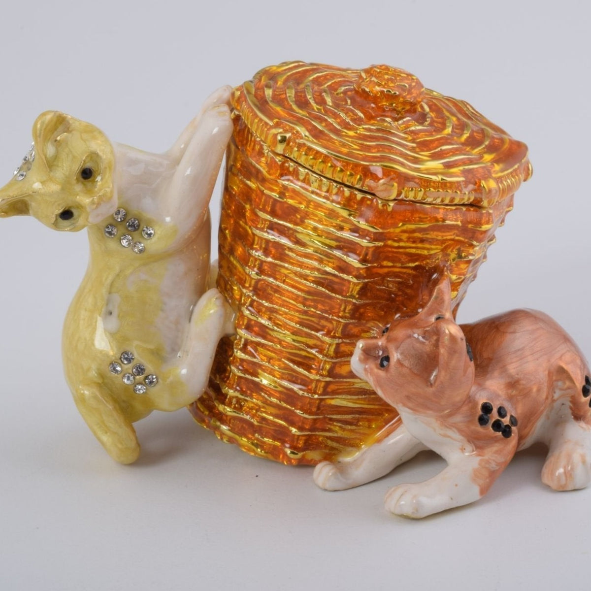 Keren Kopal Cats Playing with a Basket