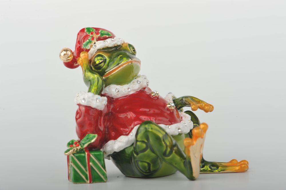 Keren Kopal Christmas Frog with Presents