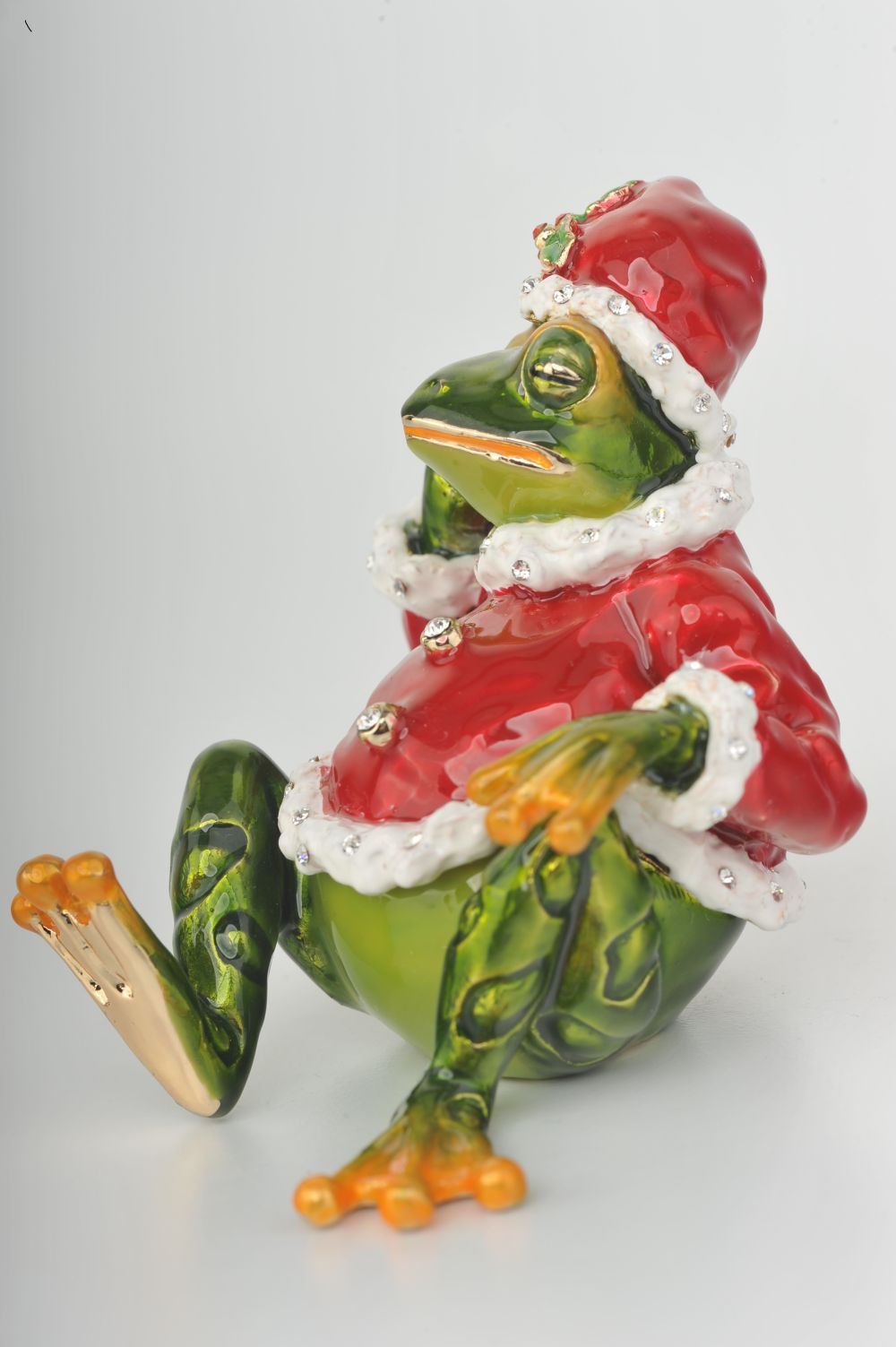 Keren Kopal Christmas Frog with Presents