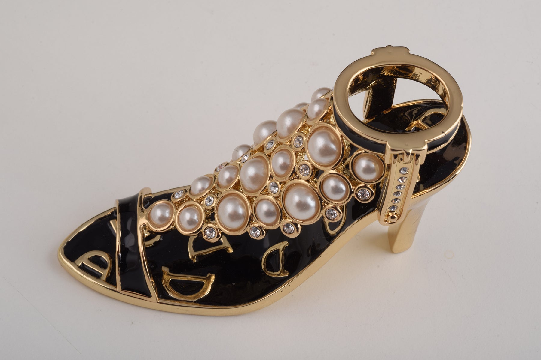 Keren Kopal Black High Heel Shoe