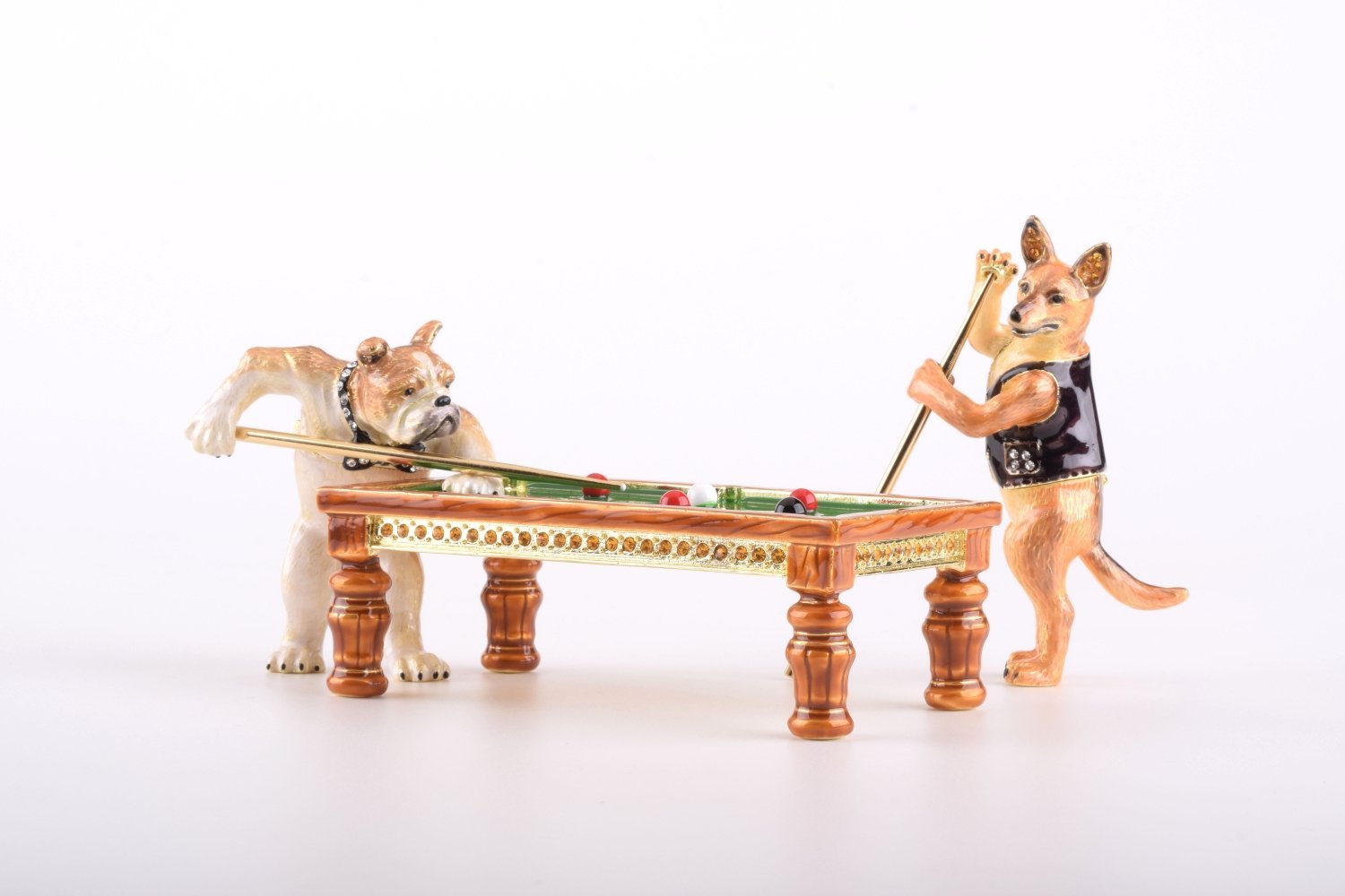 Keren Kopal Dogs Playing Billiards