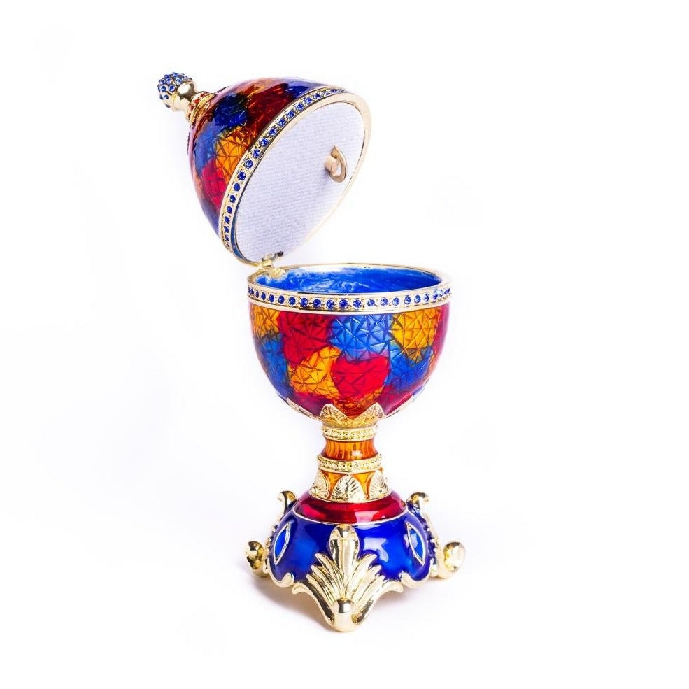 Colorful Music Playing Faberge Egg Easter Egg Keren Kopal