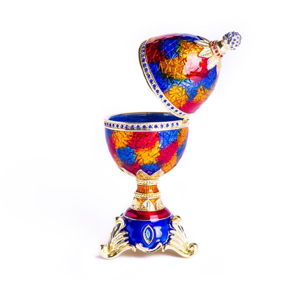 Colorful Music Playing Faberge Egg Easter Egg Keren Kopal