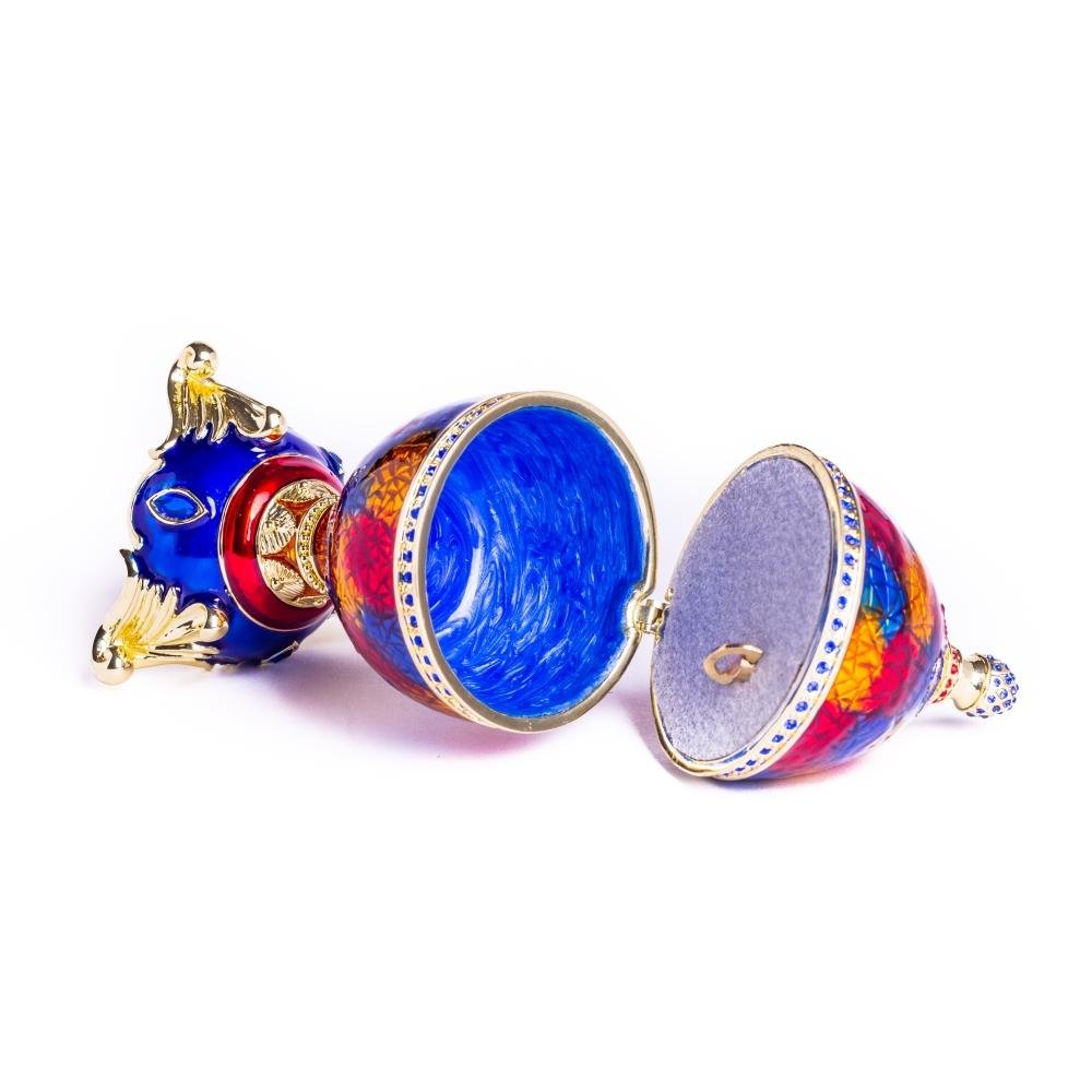 Colorful Music Playing Faberge Egg Easter Egg Keren Kopal