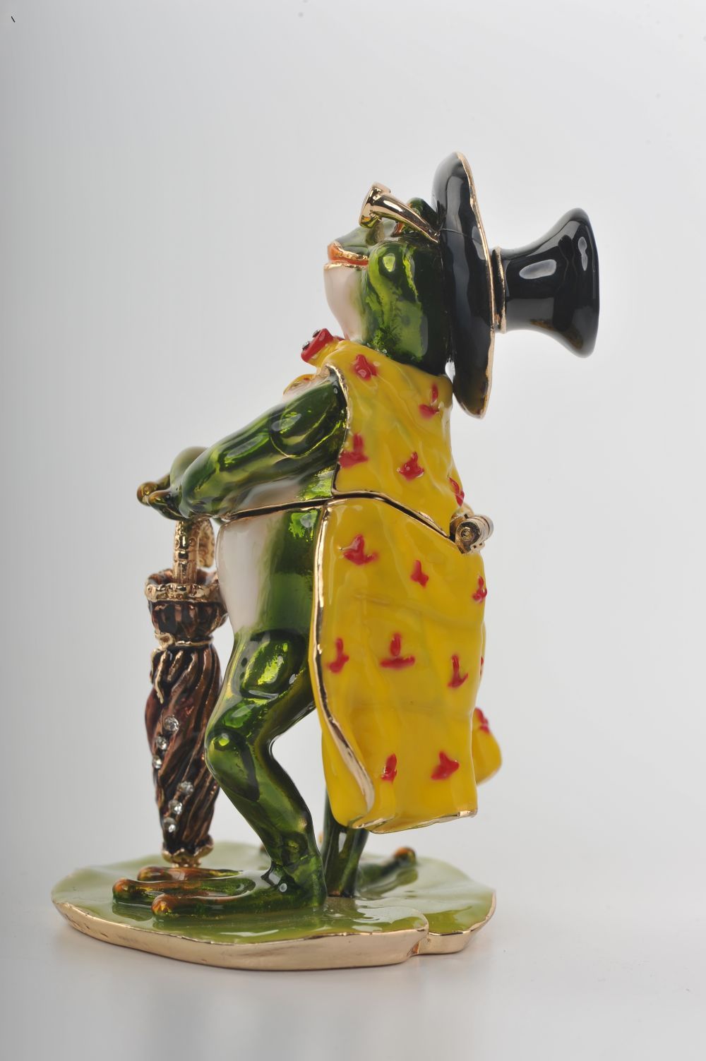 Keren Kopal Elegant Frog in Yellow Cape