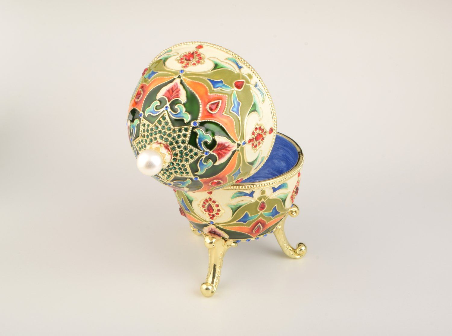 Colorful Russian Egg Faberge Egg Keren Kopal