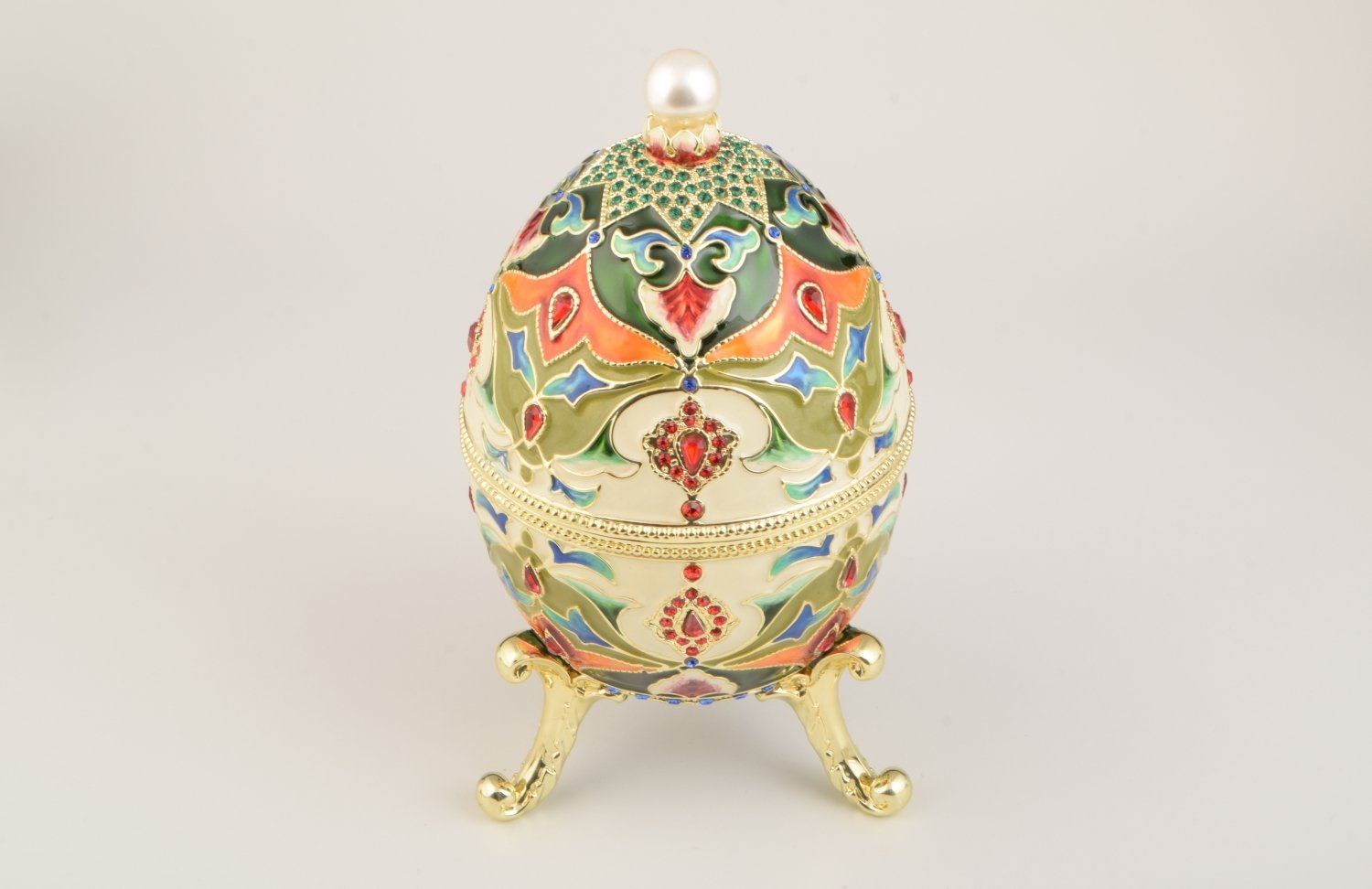 Colorful Russian Egg Faberge Egg Keren Kopal