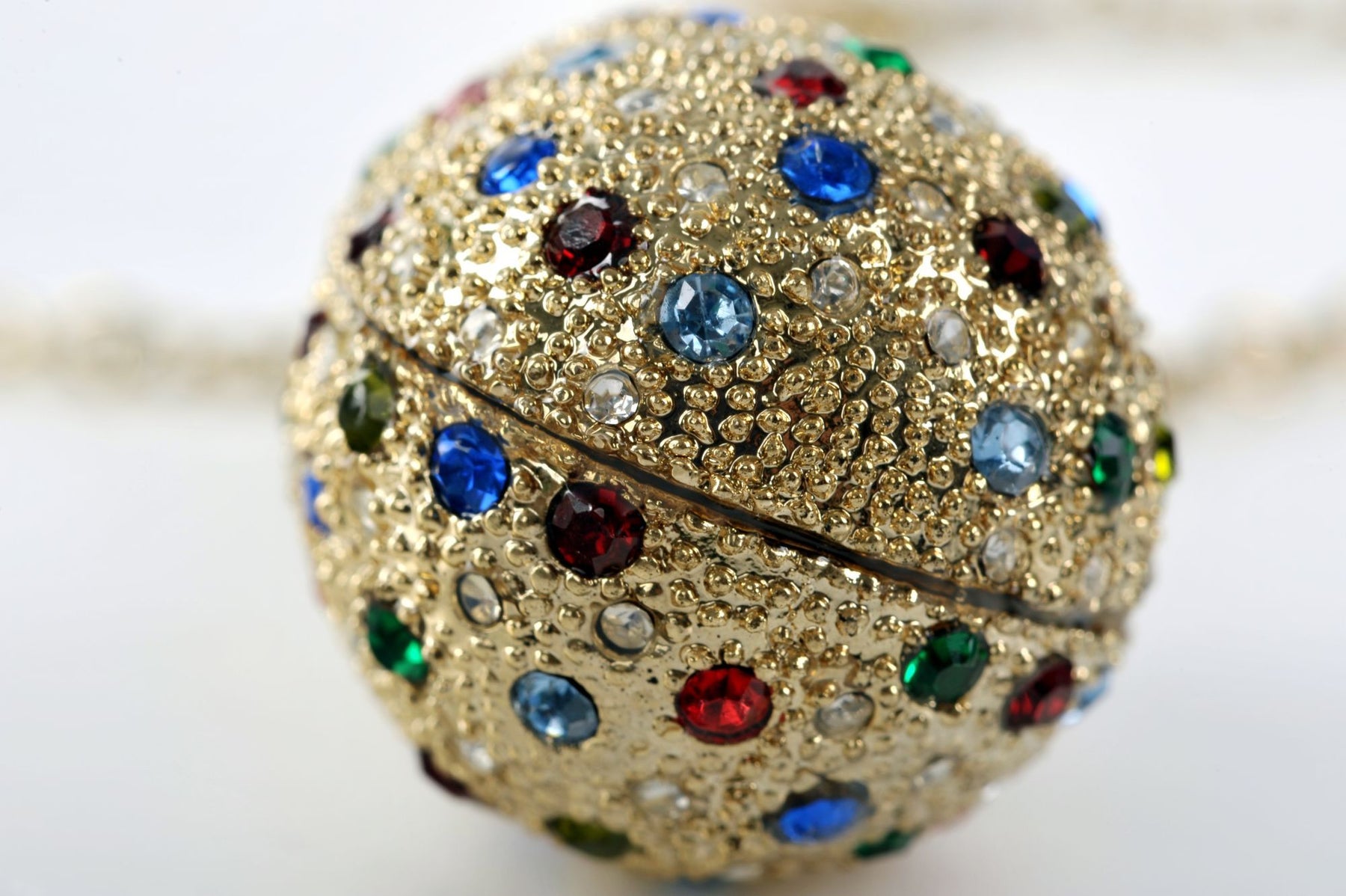 Keren Kopal Faberge Egg Pendant Necklace