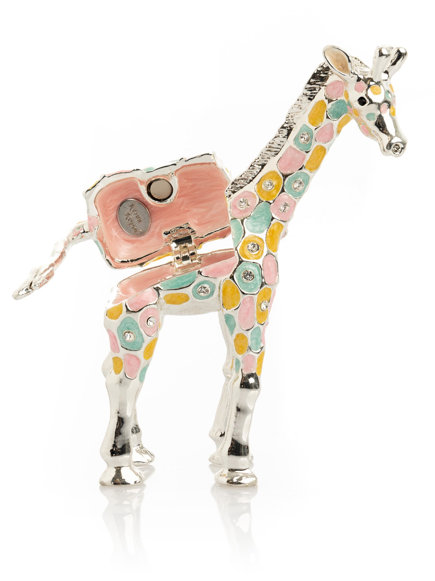 Colorful Giraffe Trinket Box