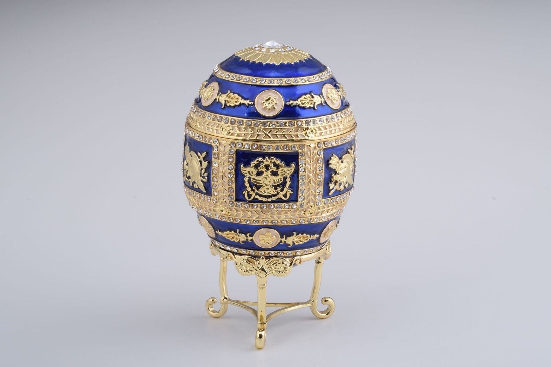 Keren Kopal Golden Blue Faberge Egg  174.00