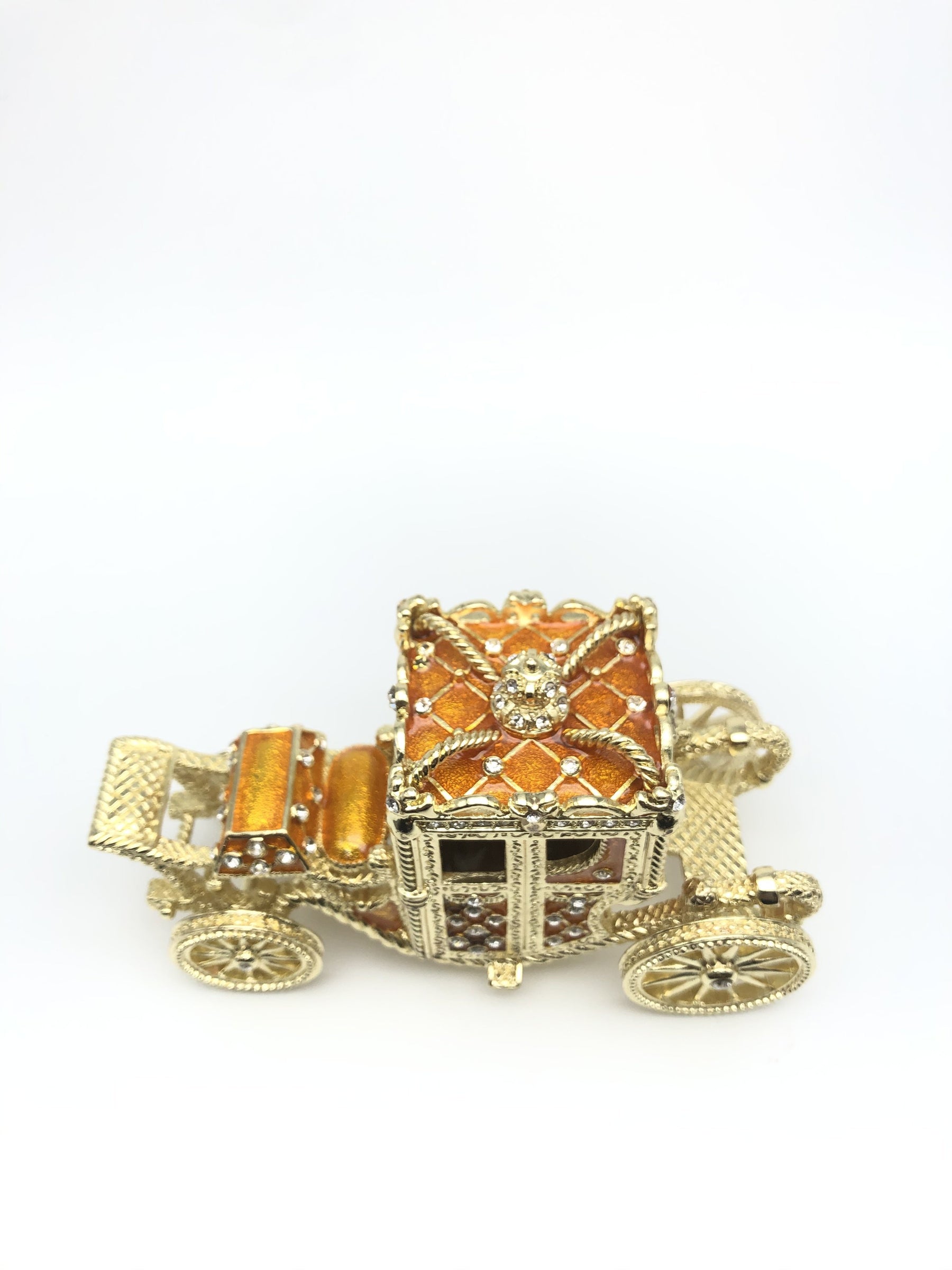 Golden Carriage Trinket Box  Keren Kopal