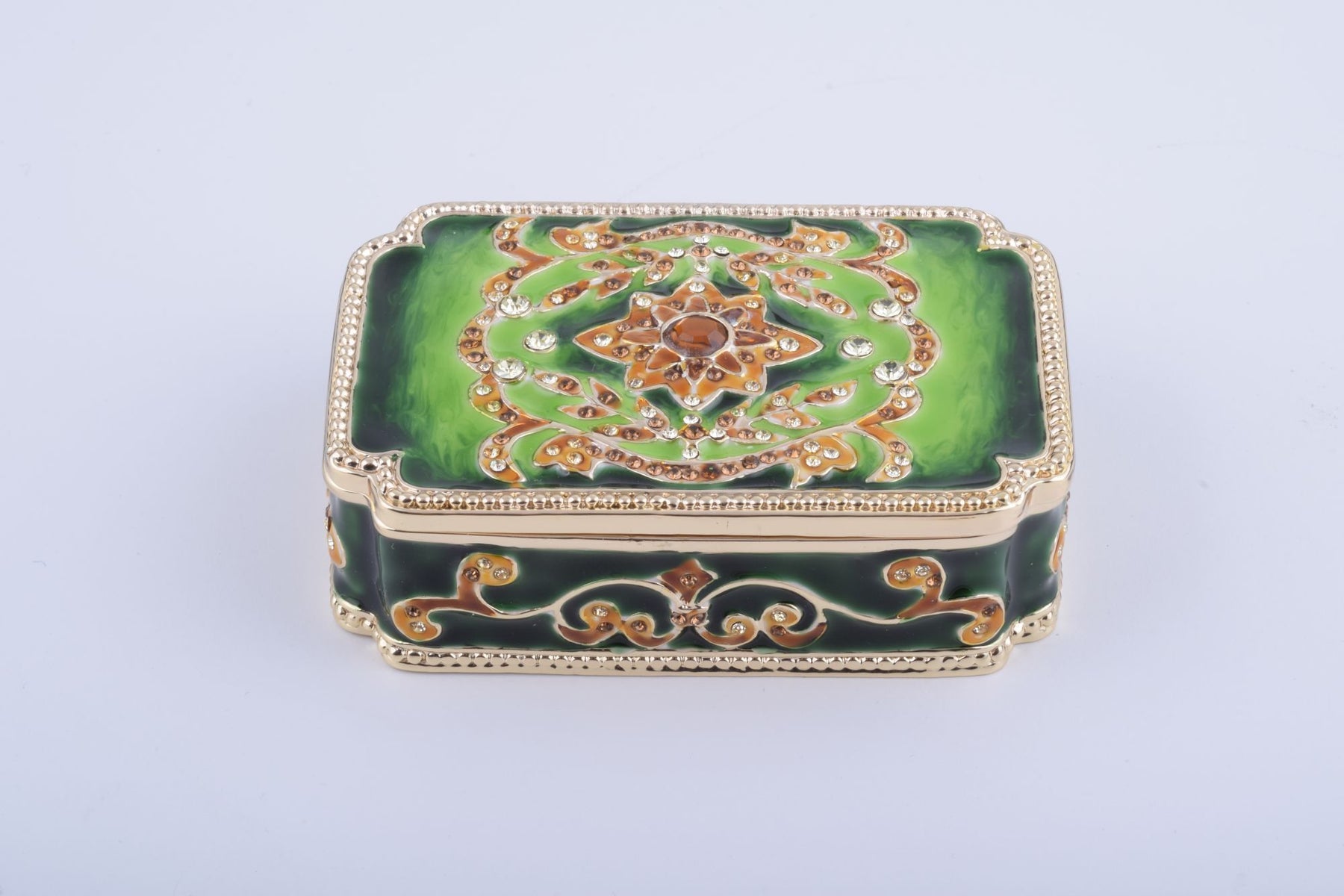 Keren Kopal Green Vintage Style Trinket Box  77.50