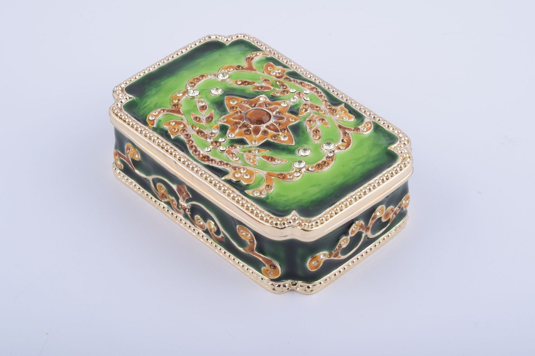 Keren Kopal Green Vintage Style Trinket Box  77.50