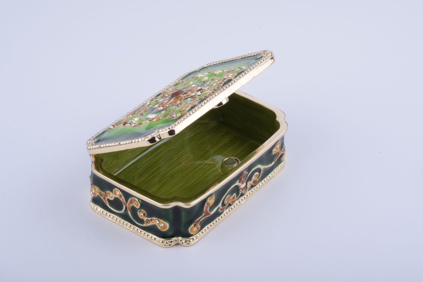 Keren Kopal Green Vintage Style Trinket Box  77.50