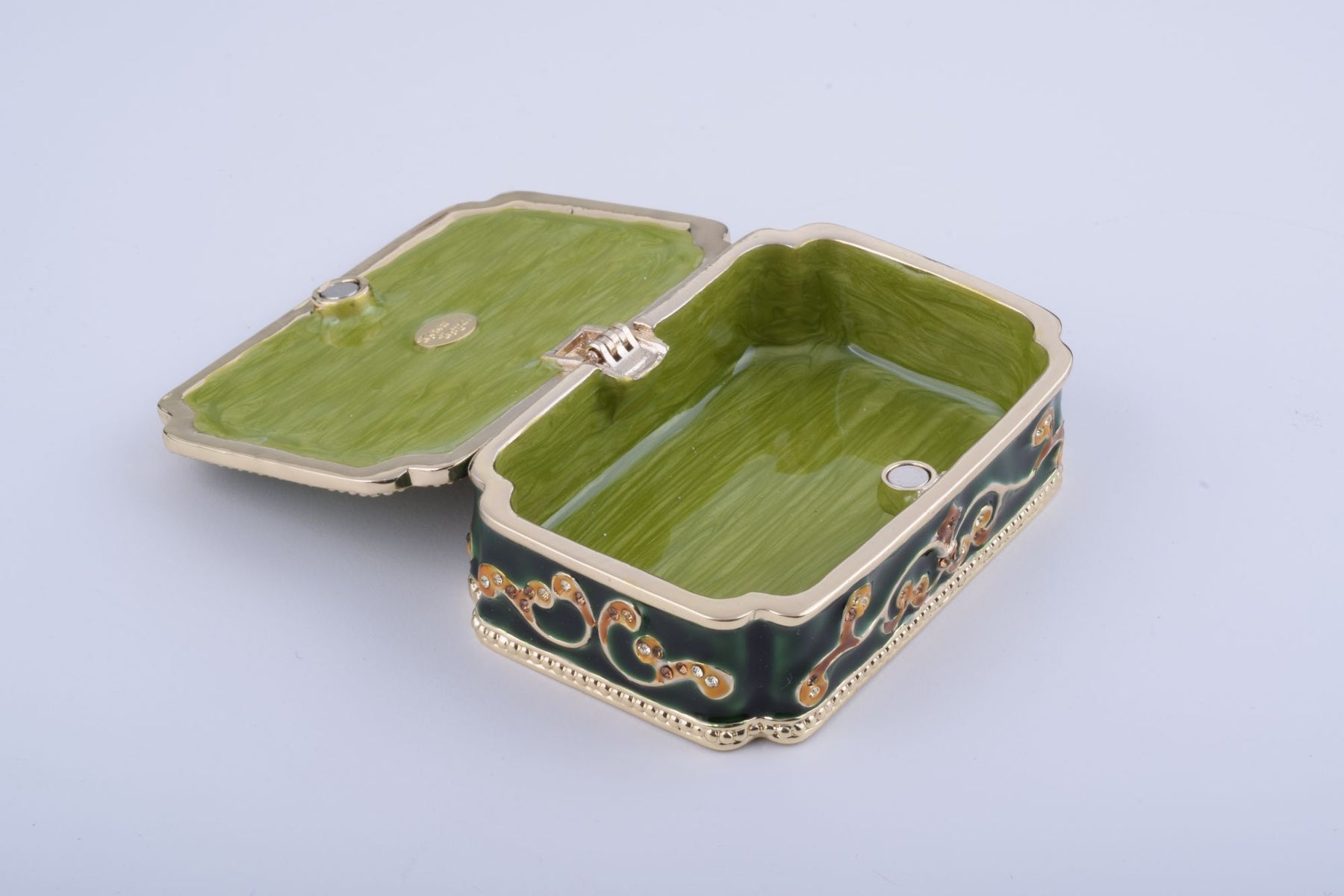 Keren Kopal Green Vintage Style Trinket Box  77.50