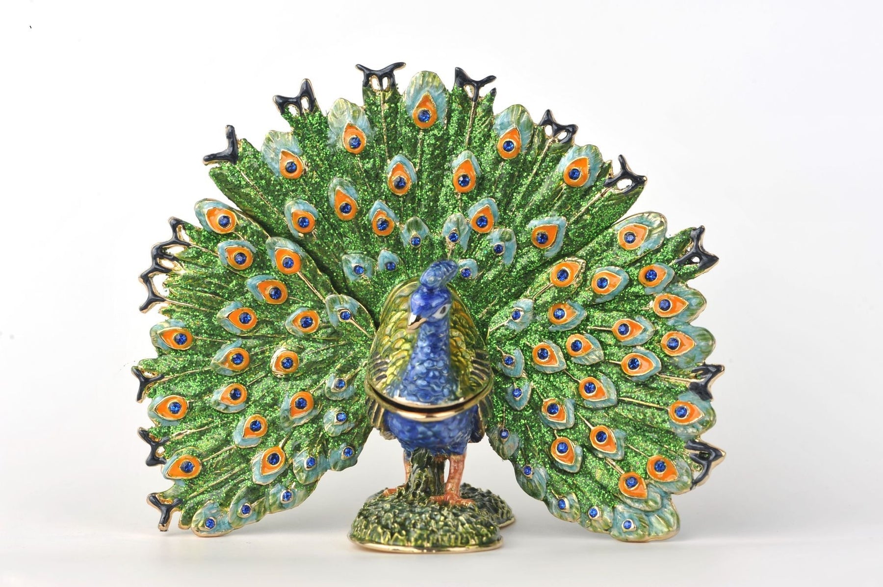 Keren Kopal Green & Blue Peacock