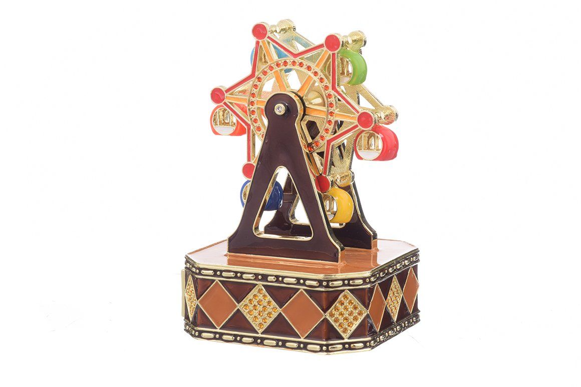 Colorful Ferris Wheel Music Box Keren Kopal