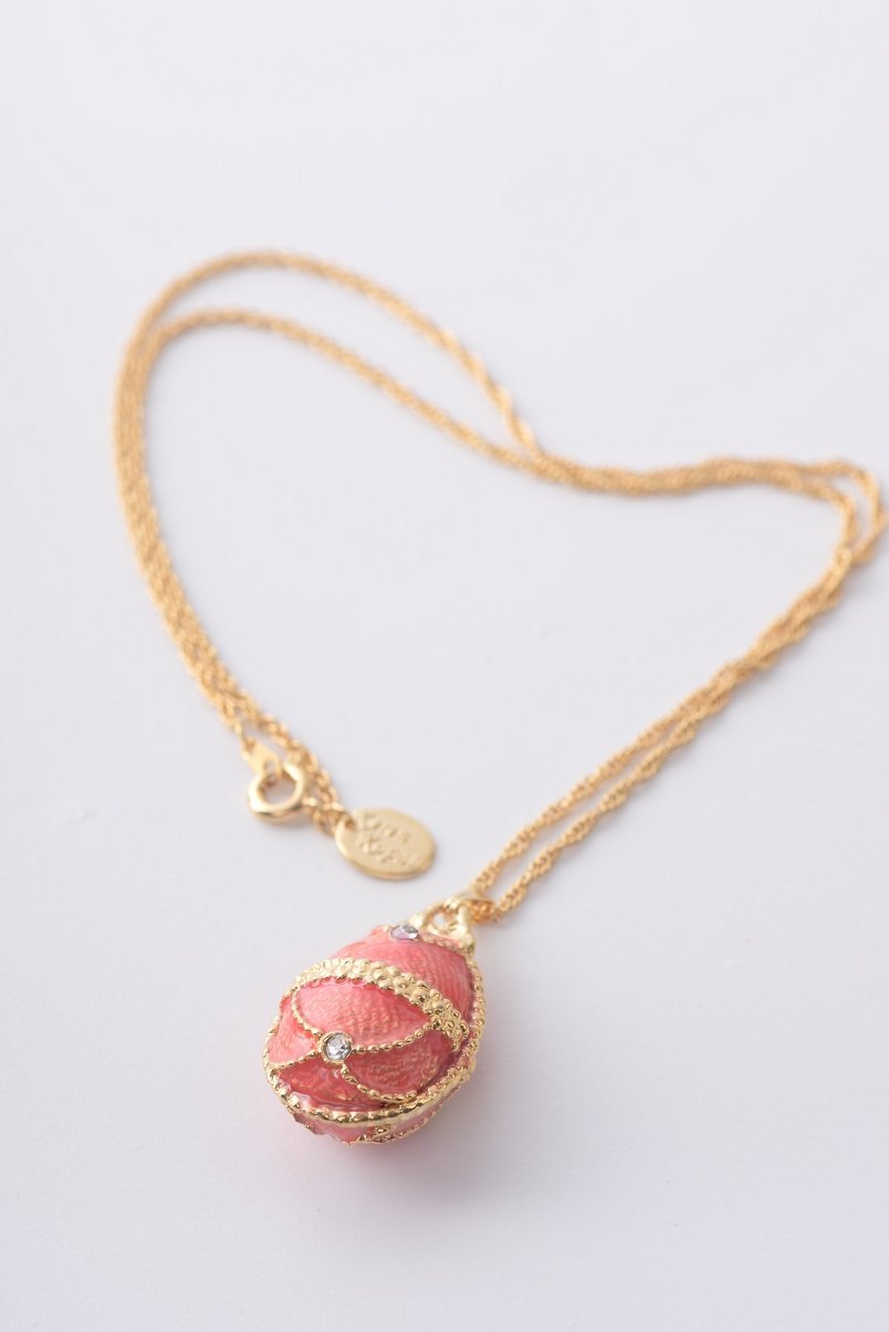 Keren Kopal Coral Egg Pendant Necklace