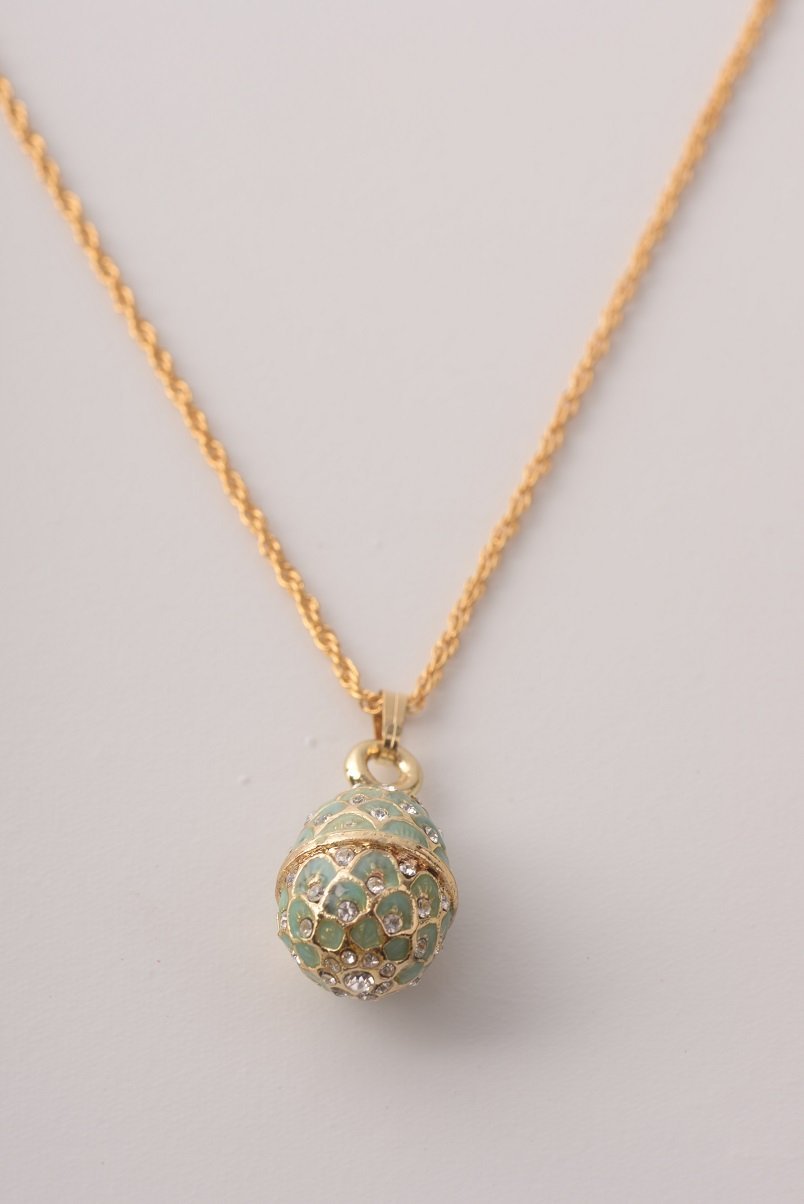 Keren Kopal Mint Egg Pendant Necklace