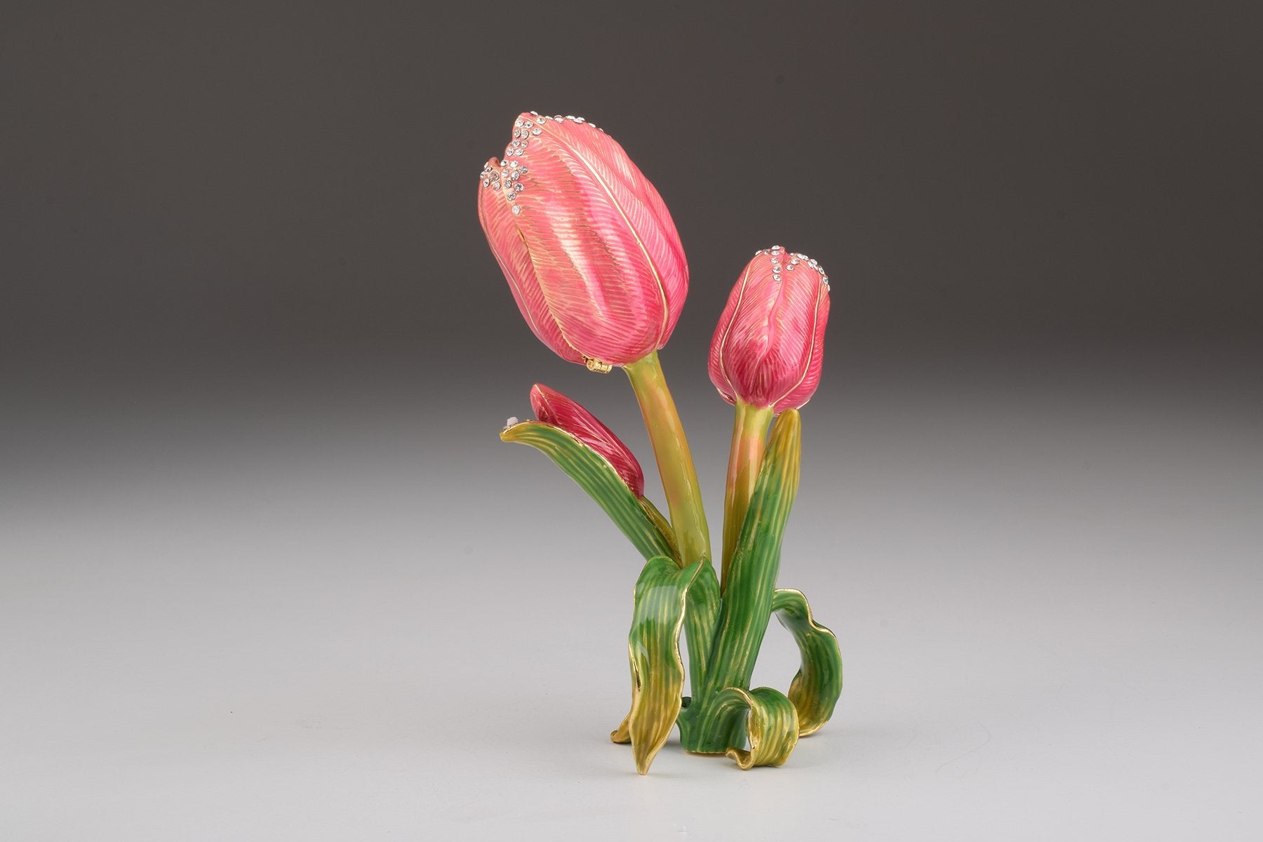 Keren Kopal Pink Rose Trinket Box