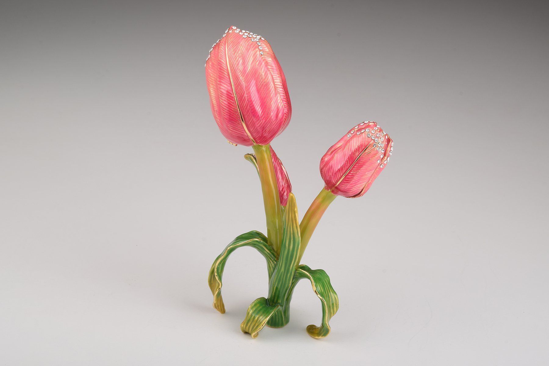 Keren Kopal Pink Rose Trinket Box