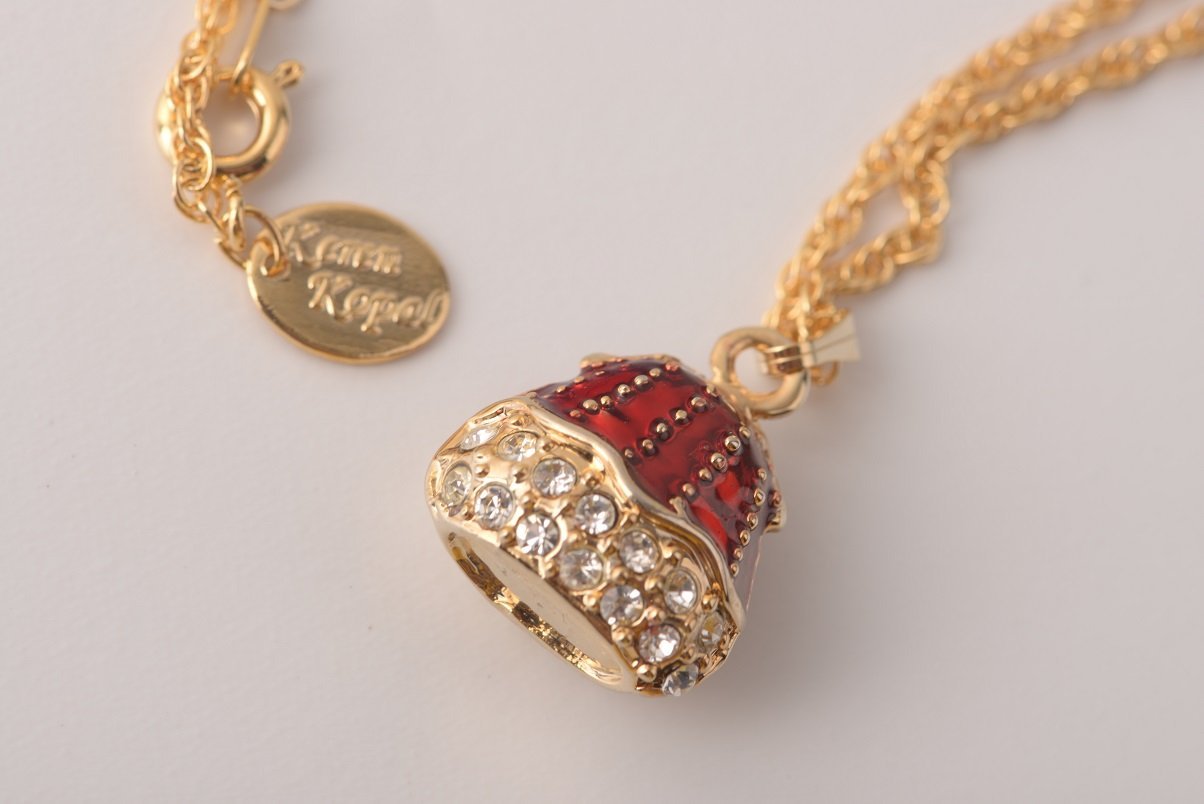 Keren Kopal Red Purse Pendant Necklace