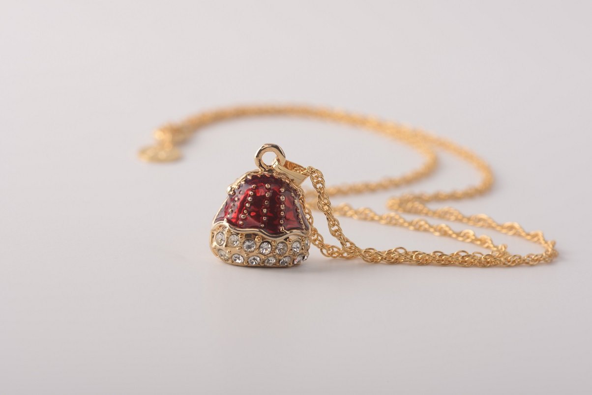Keren Kopal Red Purse Pendant Necklace