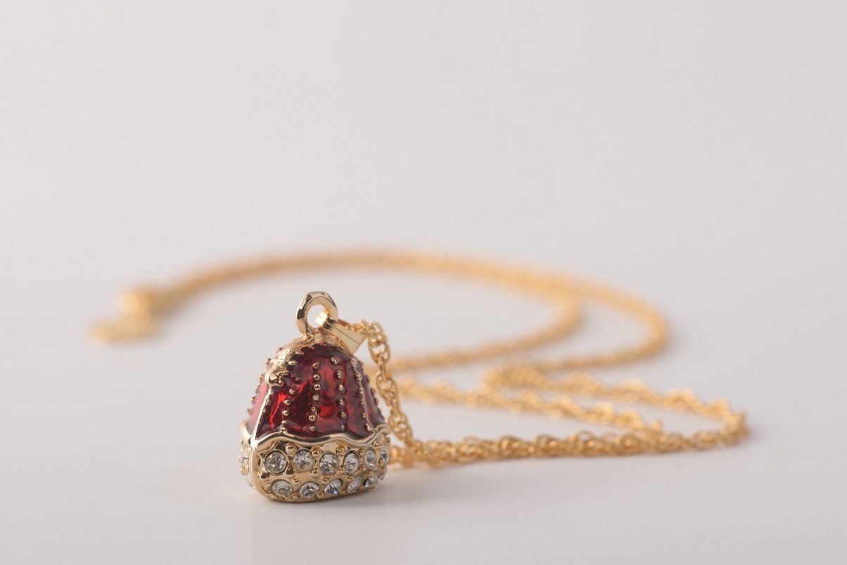 Keren Kopal Red Purse Pendant Necklace