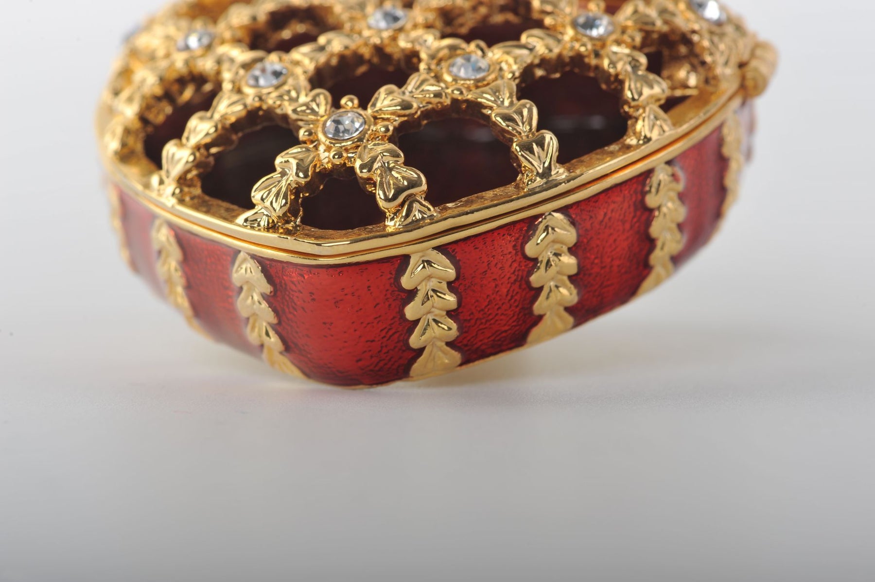 Keren Kopal Shiny Heart Trinket Box