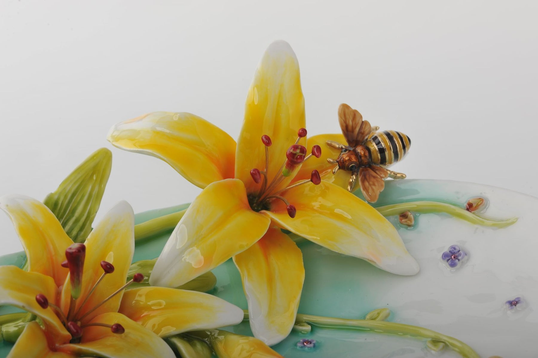 Keren Kopal Trinket Plate with Ladybug