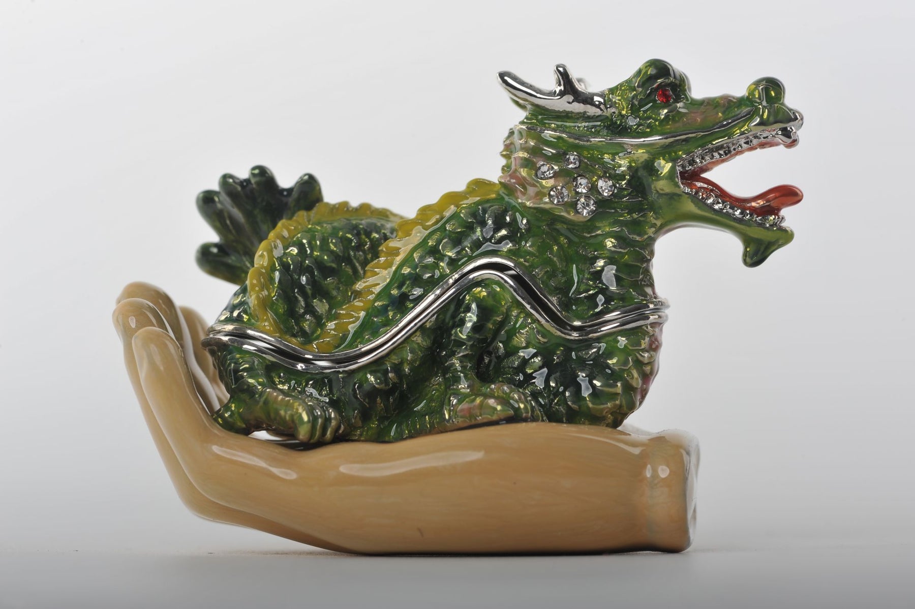 Keren Kopal Zodiac Dragon Laying on Hand