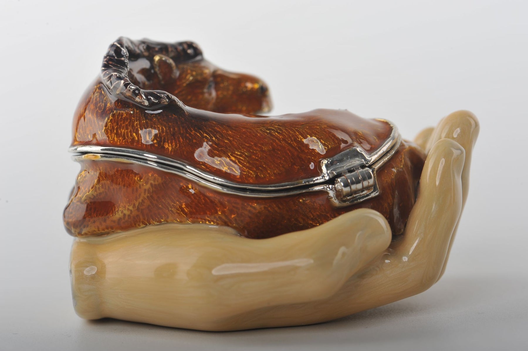 Keren Kopal Zodiac Horse Laying on Hand